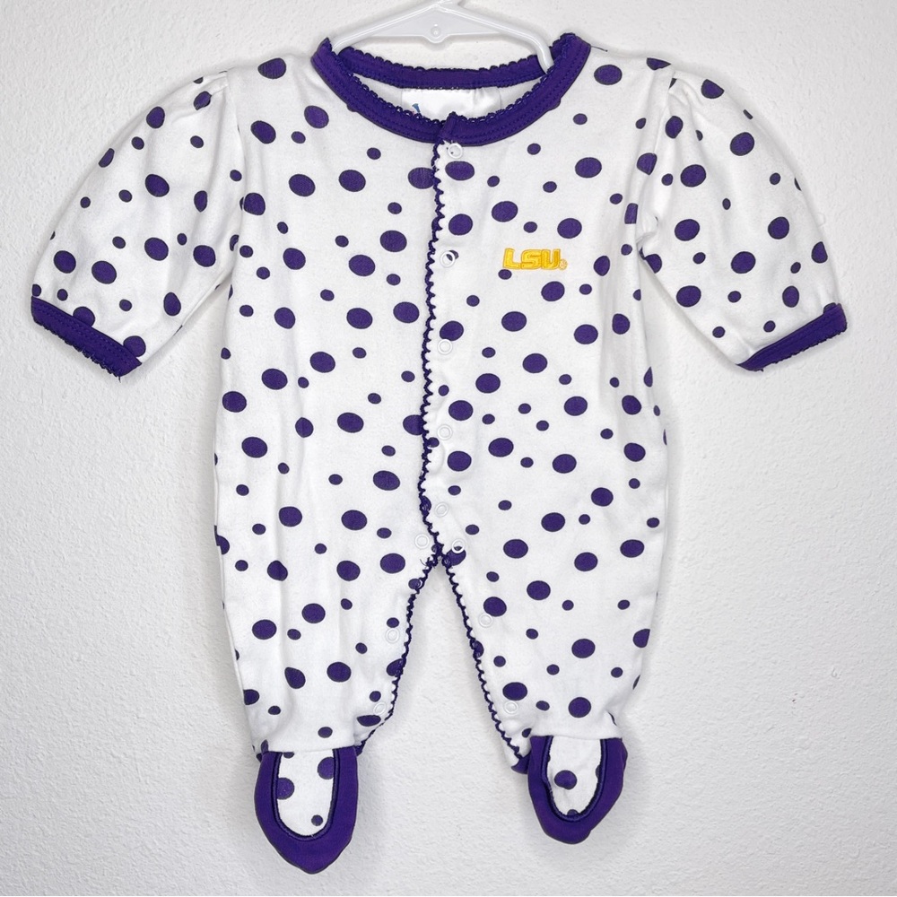 newborn LSU footie